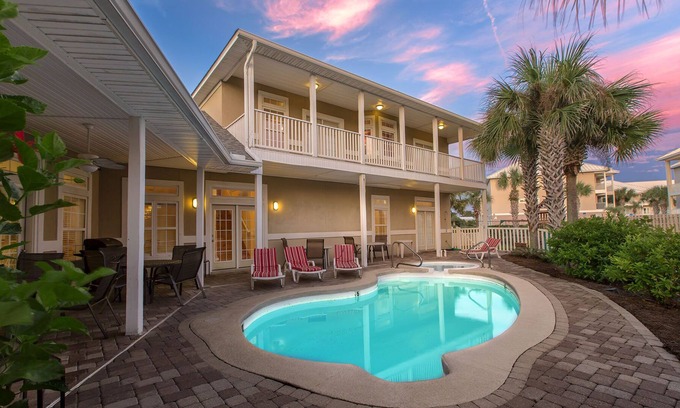 Avalon Beach Estates House | Avalon - Miramar Beach! Gulf Views! Private & Community Pool! Tennis Courts!