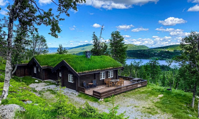 Vikberget House | Awesome home in Flå with sauna