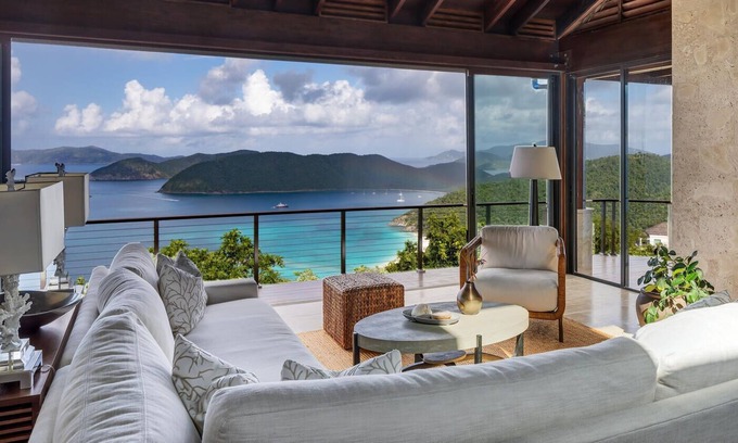 Maho Bay Quarter Villa | Azure Vista Villa: Serene Luxury with Breathtaking Views