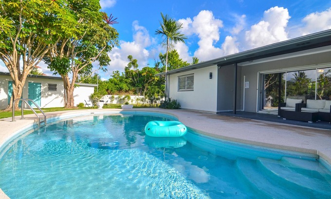 Westward Villas Subdivision House | Bahamian Dream! Modern Home w/Pool + Walking Distance to the Beach, Baha Mar, and more!