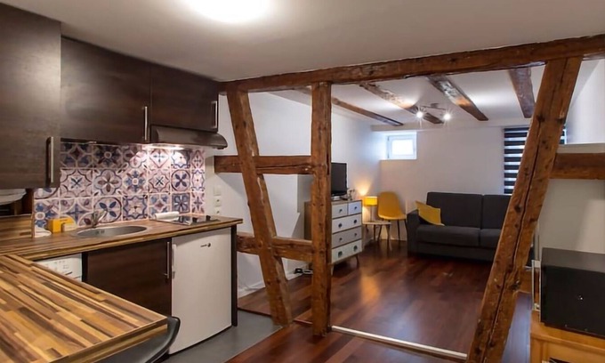 Petite-France Apartment | Bain finkwiller 1G - Joli studio proche Petite France