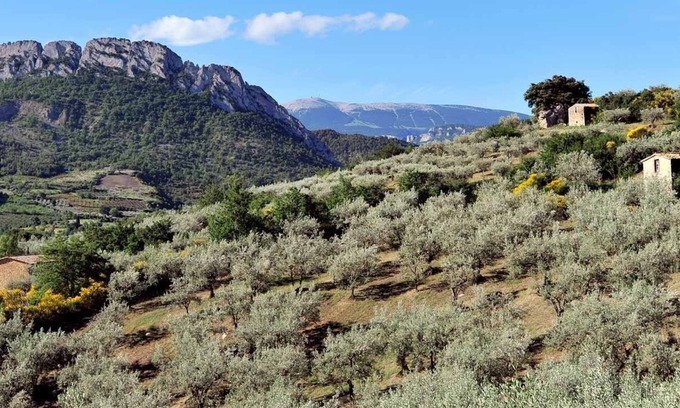 La Roche-sur-le-Buis Cottage | banne mountain view