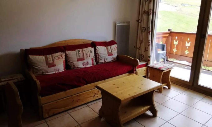 Prapoutel Apartment | Barns Chalet B - 2 Rooms for 4 People
