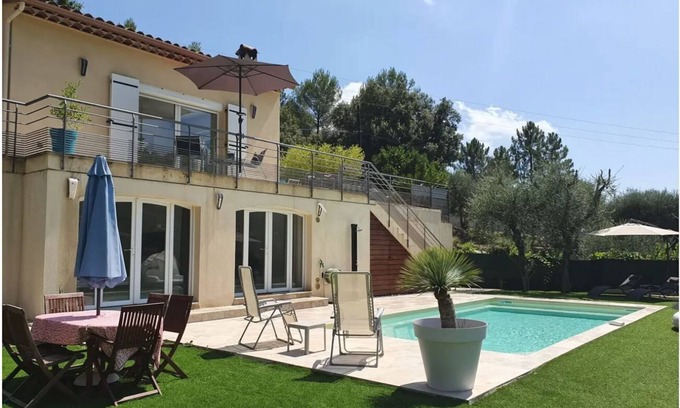 Le Tignet Apartment | Bas de Villa avec Piscine - Neuf Housing rated 4 stars in 2022