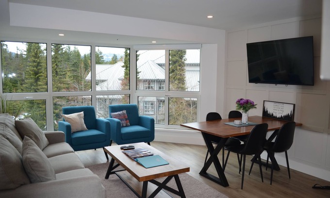 Blackcomb Condo | Base of Blackcomb Condo - You Can't Get Much Closer to the Mountain!