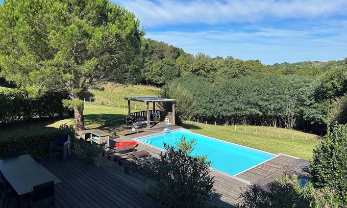 Mouguerre Other | Basque farmhouse with swimming pool