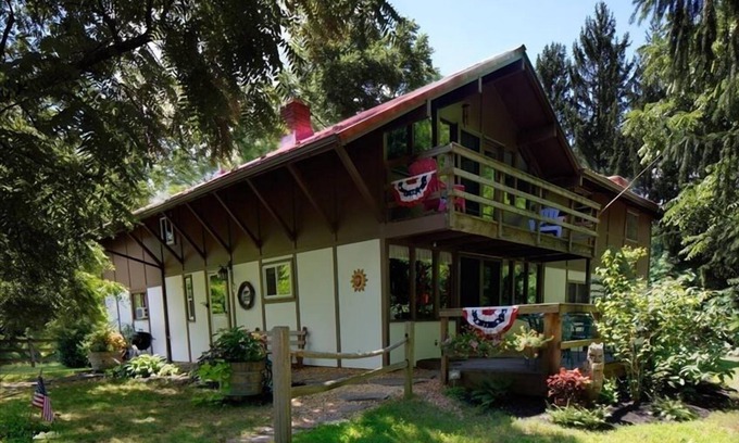 Hedgesville Other | Bavarian Style Country Home on 120 Acres of Fields and Forests