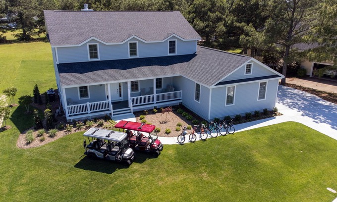 Cape Charles House | Bay Creek Home Close to Private Beach, Pool, Golf, Free Golf Carts w/Rental