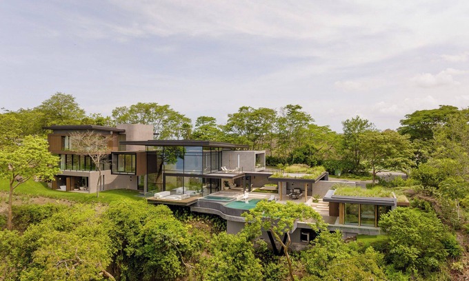 Papagayo Peninsula House | Bay-View Architectural Gem Villa at Peninsula Papagayo