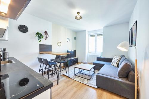 Mulhouse Apartment | BE-4G - Joli 2 pièces tout équipé pour 1-2 pers au 4ème étage au centre de Mulhouse
