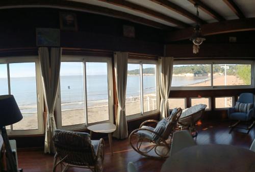 Meschers-sur-Gironde Apartment | Beach apartment - Ocean sunset full view