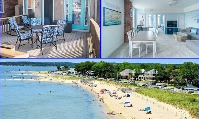 Cape Charles Apartment | Beach, beach, beach in historic Cape Charles. Lovely 2BR Apt1Block from beach