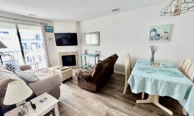 Sea Isle City Condo | Beach Block Condo with Ocean Views and Steps to the Sand!