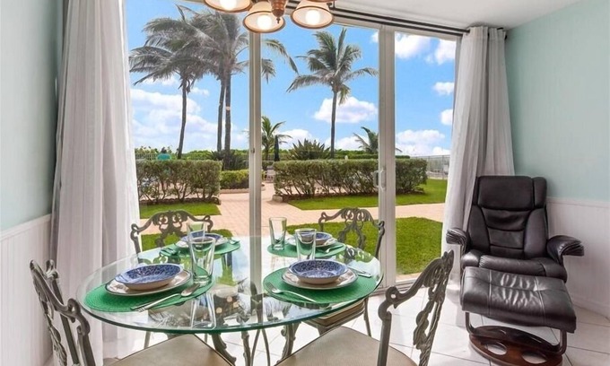 Hutchinson Island South Apartment | Beach Condo/Island Beach Resort/No Cleaning Fee/Condo 107