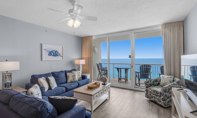 Long Beach Condo | ☀️Beach Front-5 Pools+Hot Tub-Majestic Beach Towers 2-1703☀️