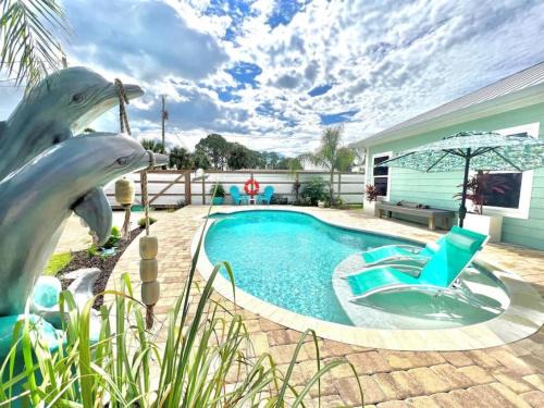 Biltmore Beach House | Beach Home with Pool and Golf Cart - Walk to the Beach - PCB