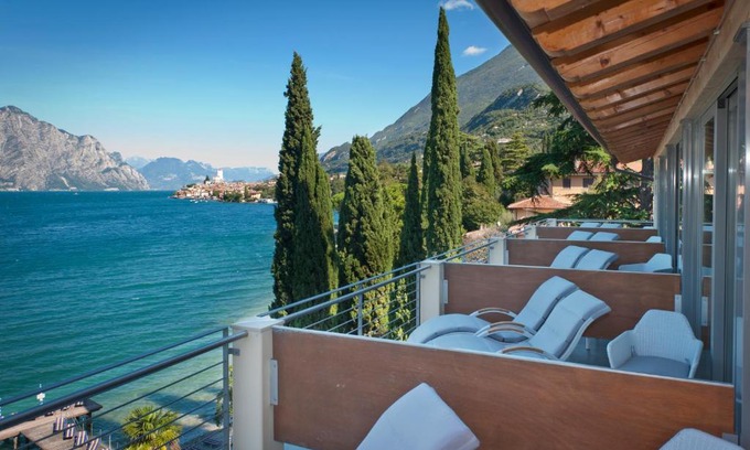 Malcesine Hotel | Beach Hotel Du Lac Malcesine