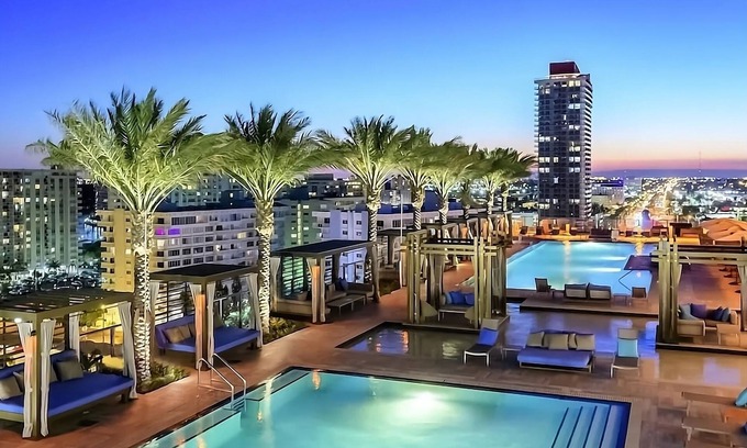 Hollywood South Central Beach Hotel | Beach is Calling! 2 Convenient Units, Private Cabanas, Pool, Near Beach