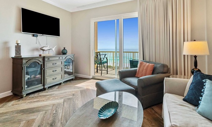 Miramar Beach Condo | Beach Retreat 408 Top Floor, Gulf Front, Beach Service Beach Condos In Destin 2/2 updated