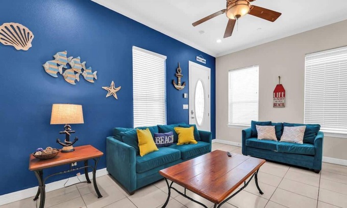 South Padre Island Apartment | Beachfront Condo with Private Pool & Balcony