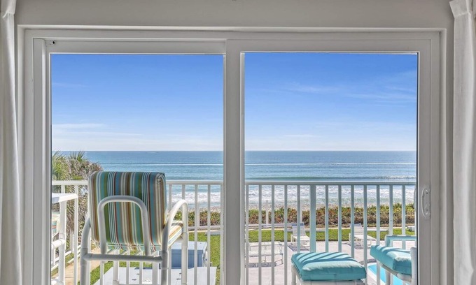 South Patrick Shores Condo | Beachfront Condo! Direct Ocean Views!