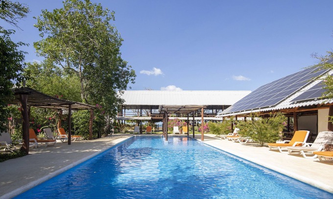 Playa Grande House | Beachfront House & Pool, 35-meter Oceanfront. Tropical Forest. Surfers' Paradise