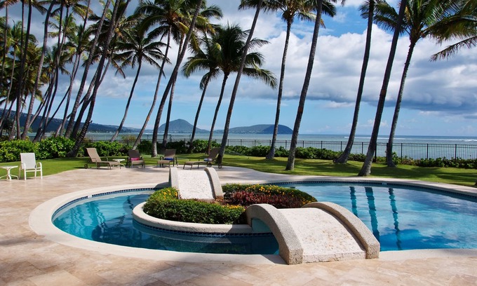 Kahala House | Beachfront, Kahala Mini Resort, w/2 pools, private tennis court, gated, A/C,