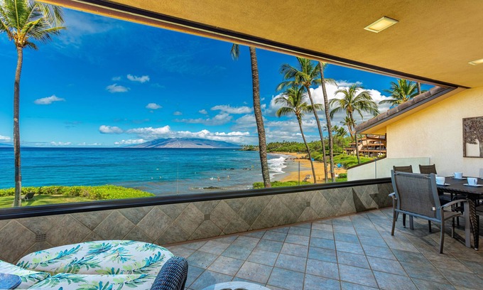 Wailea Condo | Beachfront Living - Makena Surf E-202 - Mesmerizing Views & Tropical Landscapes