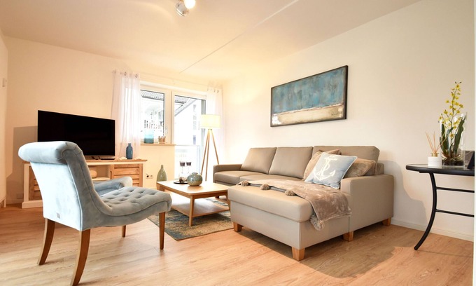 Ostseebad Baabe Apartment | Beachfront luxury in Baabe: "Traumdüne" vacation apartment for your Rügen vacation!