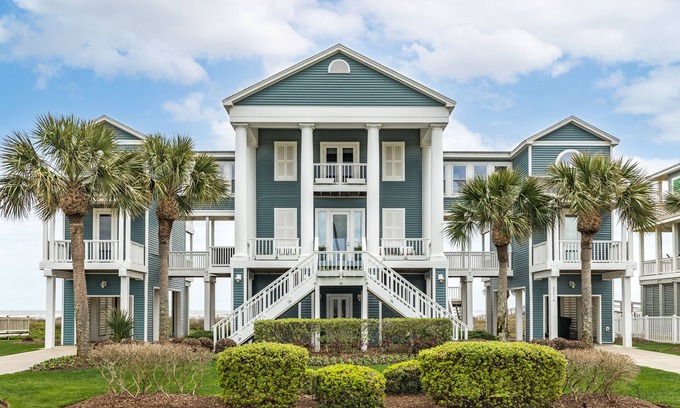 Sandhill Shores House | Beachfront Luxury w/Elevator, 5 Suites, 10 Decks+Patio, Private Walkover