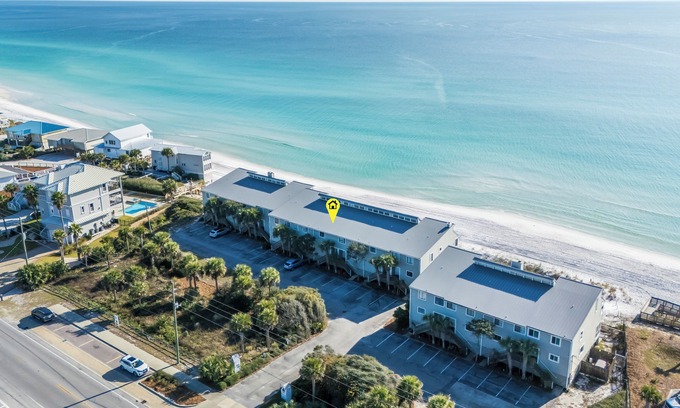 Dune Allen Beach House | Beachside Pool, Private Beach Boardwalk, Screen Porch, Near shops and restaurant