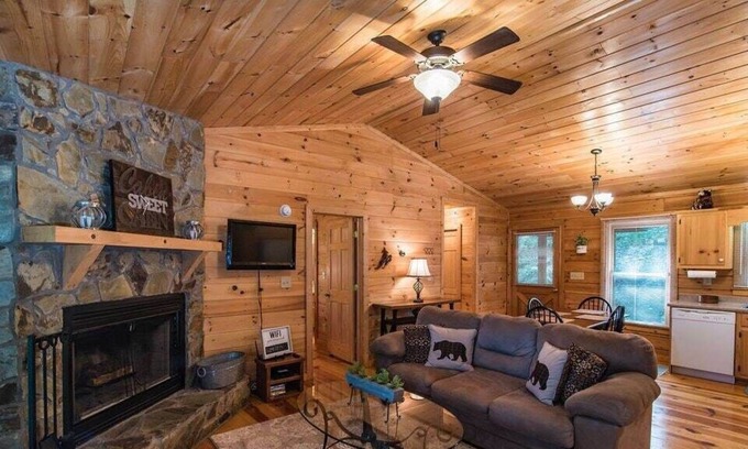 Cherry Log Cabin | Beary Irresistable - Hot tub & Prime Location!