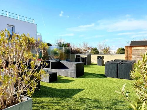 Quartier de la Boule - Champs-Pierreux Apartment | Beau Duplex à Nanterre F4 grande terrasse