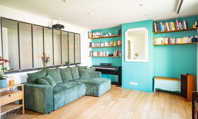 Pantin Apartment | Beau Duplex à Pantin, à Proximité du Parc de la Villette Idéal Pour les JO!