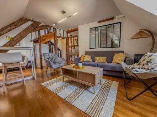 Chartres Apartment | Beau duplex en centre-ville proche cathédrale