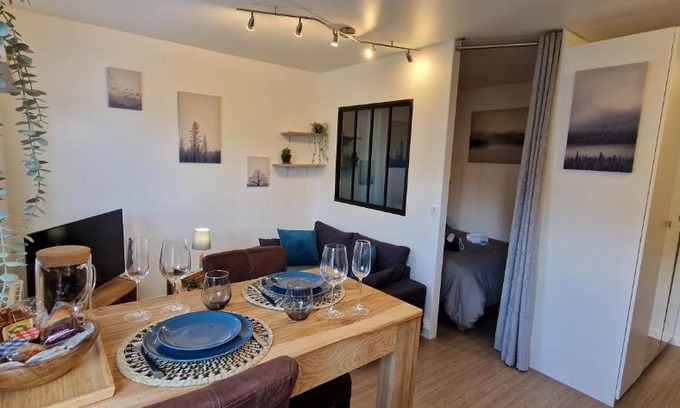 Linas Apartment | Beau studio très calme, parking privée gratuit, Netflix, Wifi