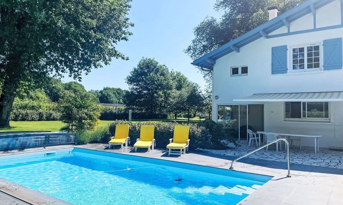 Saint-Geours-de-Maremne Villa | Beautiful private villa for 6 people with A/C, WIFI, private pool, TV, terrace and parking