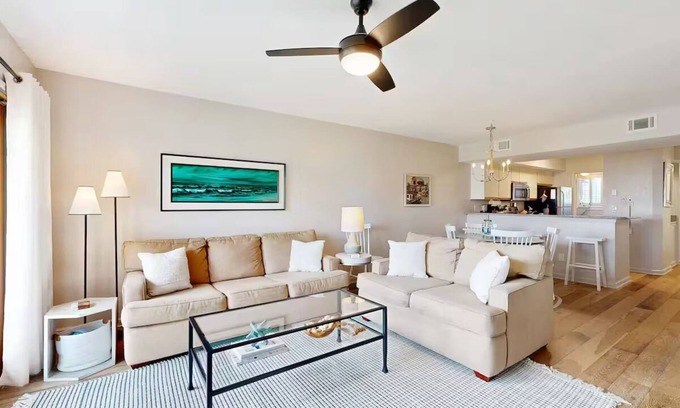Amelia City Condo | Beautiful 2Bd/2.5Ba Ocean Front Condo. Sleeps 6 - Pet Friendly.