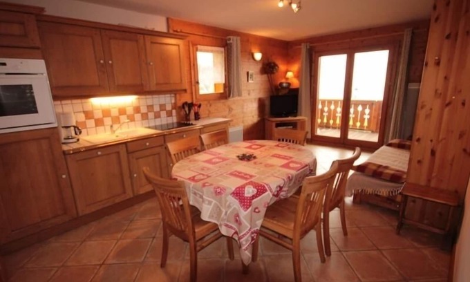 Bisanne 1500 Apartment | Beautiful 3-room apartment with terrace and garage in Villard-sur-Doron