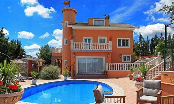Torrelles de Foix Villa | Beautiful 7 Bed Barcelona Castle Villa, Tennis Court, Pool, & BQ House