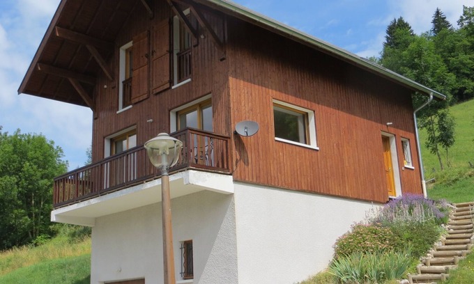 Le Chatelard Ski Chalet | Beautiful Alpine Chalet in Les Bauges Regional Park with stunning mountain views