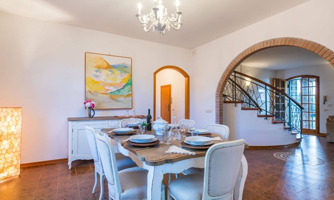 Casale Marittimo Apartment | Beautiful apartment for 7 guests with WIFI, TV and patio