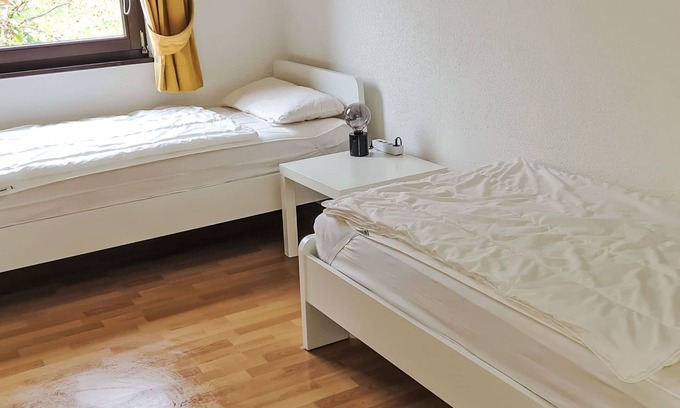 Feriendorf Frankenau House | Beautiful apartment in villa for 4 guests with WIFI, A/C, TV, terrace and pets allowed