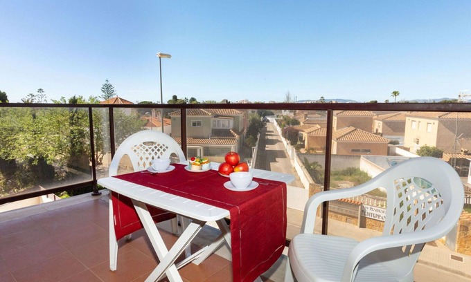 Vinaros Apartment | Beautiful apartment for 4 guests with pool, A/C, WIFI, TV and terrace