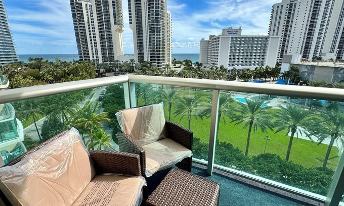 Sunny Isles Beach Condo | Beautiful Apt with Oceanview! 8th floor. Parking included