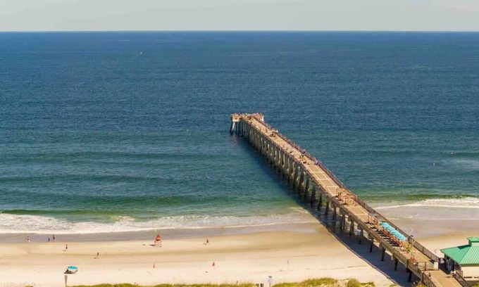 Neptune Beach Apartment | Beautiful Beach Condo - walk to the beach!