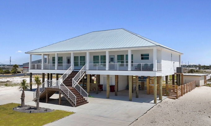 Navarre Beach House | Beautiful Beach Home Steps from the crystal blue waters of Navarre Beach!