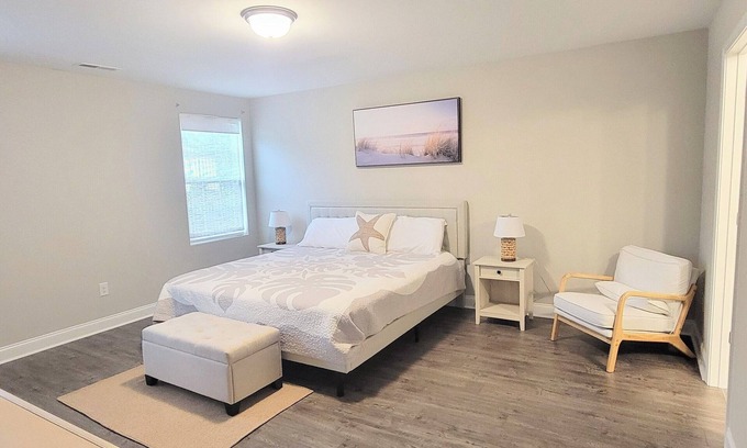 Sunset Beach House | Beautiful beach themed 4-bedroom home in gorgeous Sunset Beach