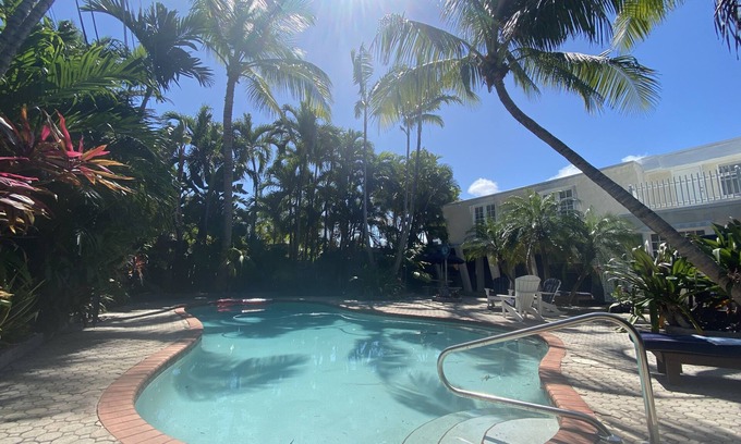 Lauderdale Beach House | Beautiful beach house, heated pool, steps from the ocean