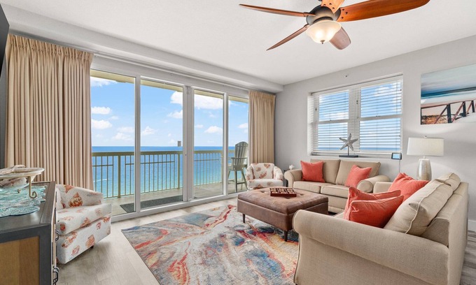 Miramar Beach Condo | Beautiful Beachfront Private 49' Wrap-Around Balcony
